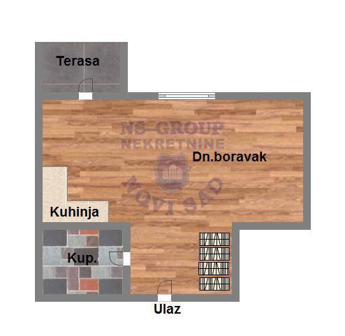 Slika 5 -  Stan na prodaju, 26m2, 82.400€
