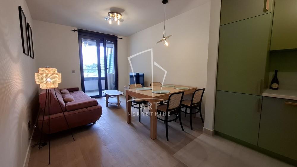 Slika 1 - Đorđa Stanojevića, Dvosoban stan za izdavanje, 48m2, 750€