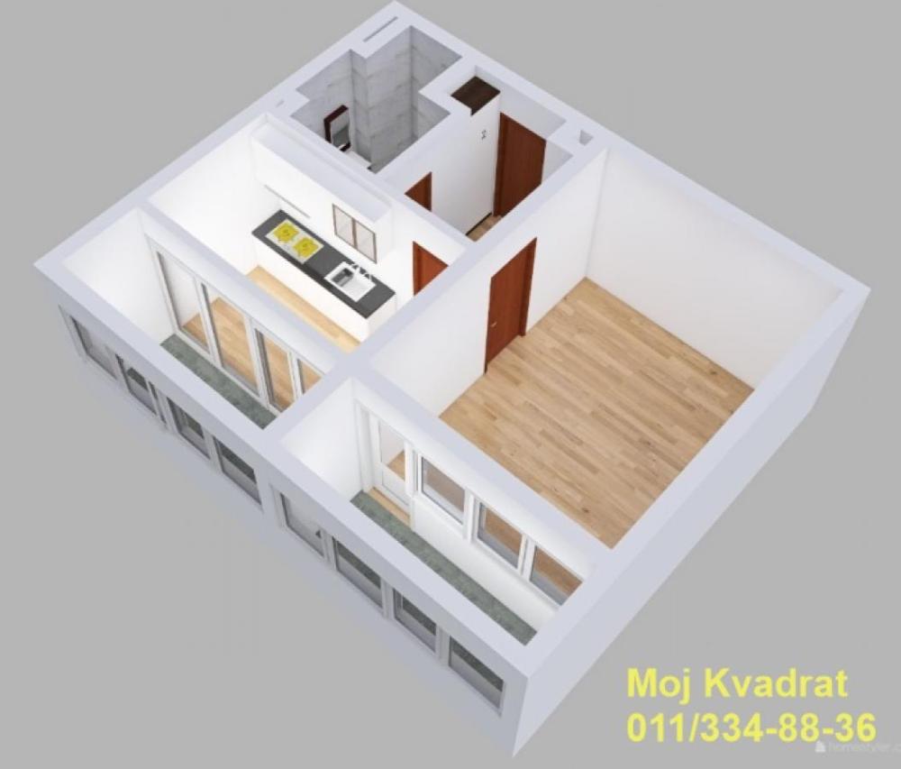 Slika 8 - Jednosoban stan na prodaju, 45m2, 150.000€