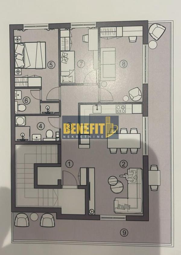 Slika 5 - Četvorosoban stan na prodaju, 100m2, 180.000€