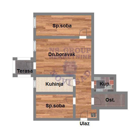 Slika 0 - Dvoiposoban stan na prodaju, 58m2, 152.000€