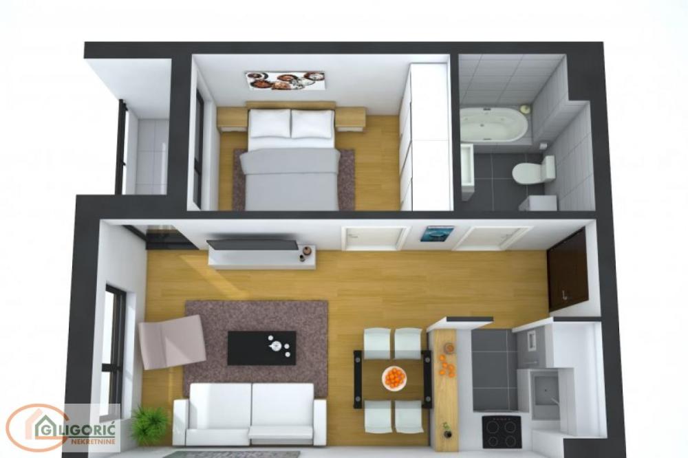 Slika 6 - Jednoiposoban stan na prodaju, 37m2, 119.000€