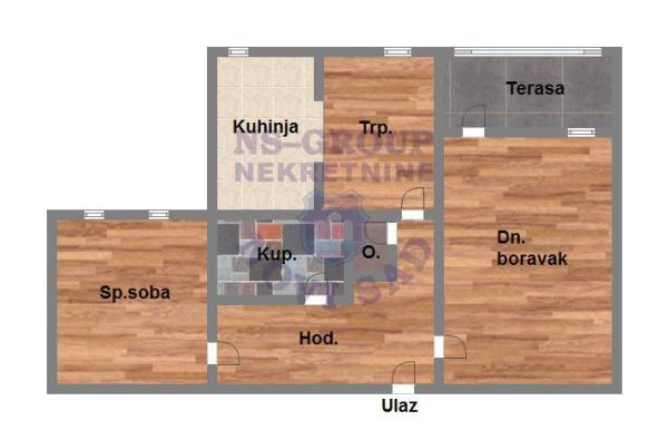 Slika 11 - Dvosoban stan na prodaju, 63m2, 118.350€
