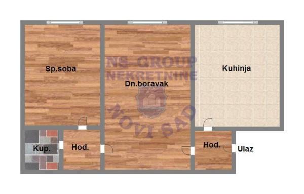 Slika 9 - Dvosoban stan na prodaju, 50m2, 111.700€