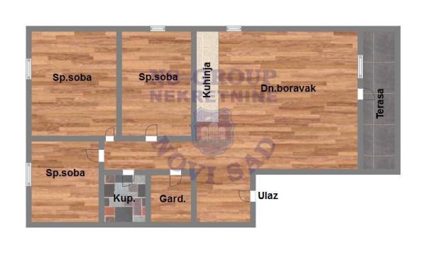 Slika 11 - Troiposoban stan na prodaju, 73m2, 154.500€