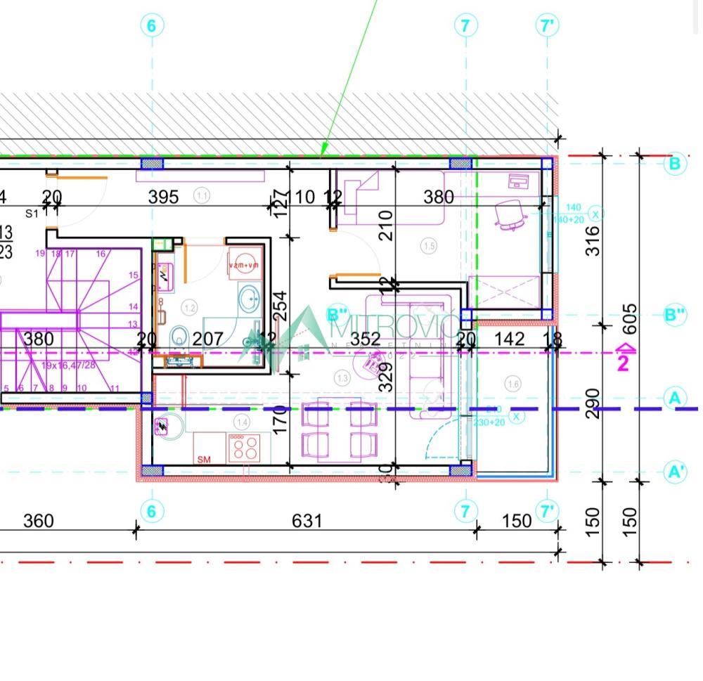 Glavna slika -Jednoiposoban stan na prodaju, 38m2, 85.950€