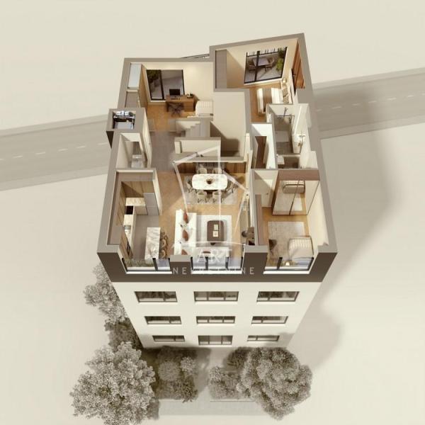 Glavna slika -Ribnička, Petosoban stan na prodaju, 121m2, 506.110€