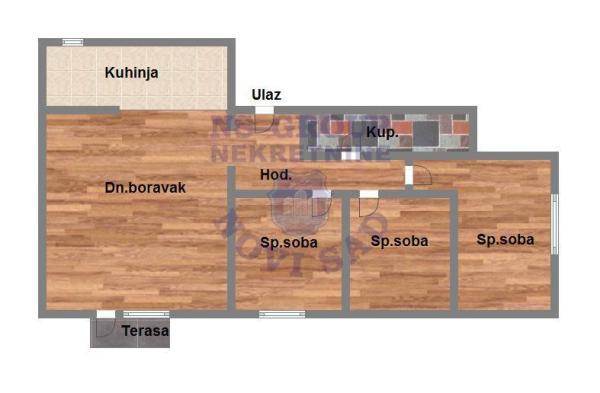 Glavna slika -Troiposoban stan na prodaju, 63m2, 153.830€