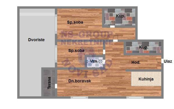 Slika 8 - Trosoban stan na prodaju, 88m2, 477.000€
