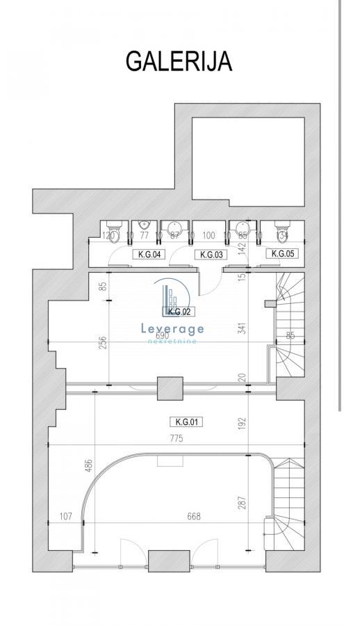 Slika 9 -  Lokal na prodaju, 135m2, 1.200.000€
