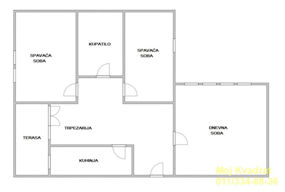 Slika 8 - Trosoban stan na prodaju, 75m2, 215.000€