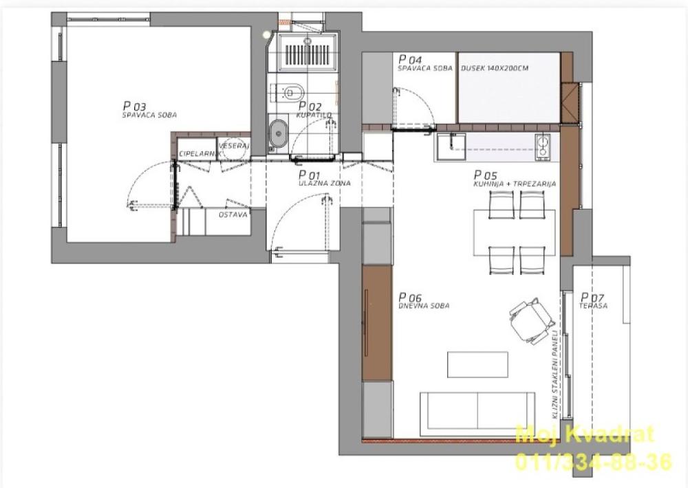Slika 10 - Dvoiposoban stan na prodaju, 57m2, 259.000€