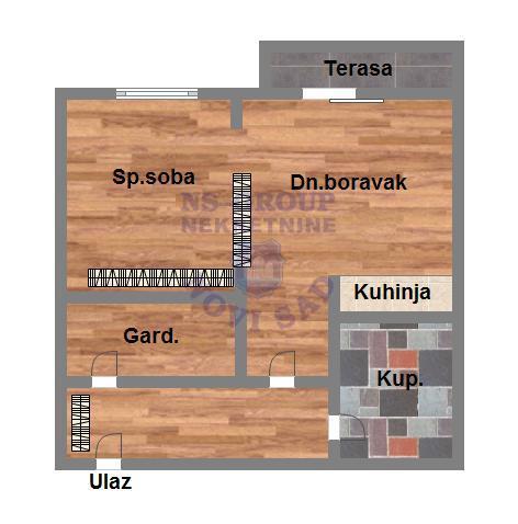 Slika 8 - Dvosoban stan na prodaju, 40m2, 123.600€