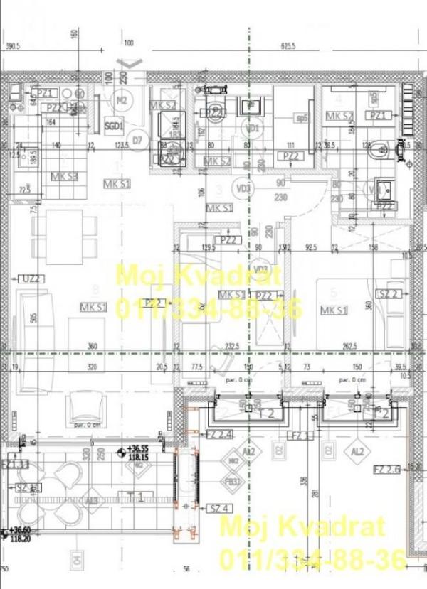 Slika 5 - Dvoiposoban stan na prodaju, 64m2, 380.000€