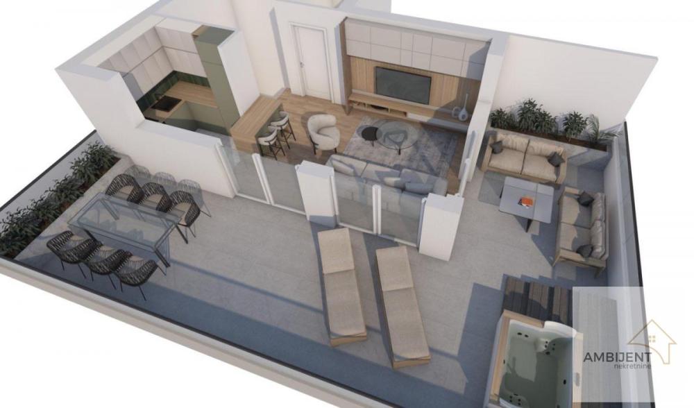 Slika 1 - Troiposoban stan na prodaju, 107m2, 340.000€