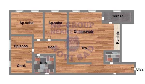 Slika 8 - Trosoban stan na prodaju, 98m2, 343.410€