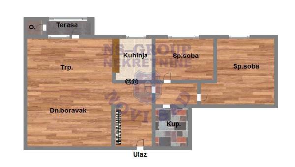 Slika 9 - Dvoiposoban stan na prodaju, 65m2, 169.950€