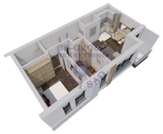 Glavna slika -Dvoiposoban stan na prodaju, 55 m2, 143.240€