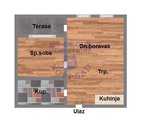 Slika 7 - Jednoiposoban stan na prodaju, 38m2, 113.300€