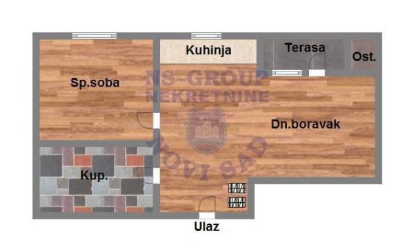 Slika 7 - Dvosoban stan na prodaju, 37m2, 123.600€