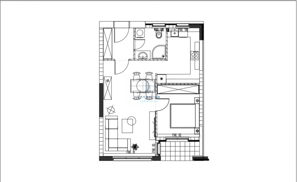 Slika 9 - Dvosoban stan na prodaju, 50m2, 220.000€
