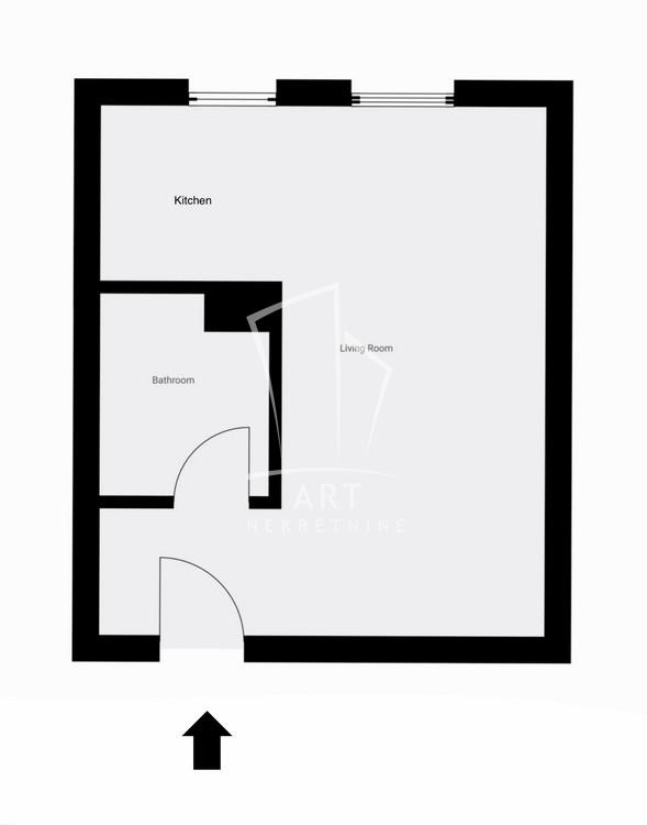 Slika 11 - Podmorničara Đorđa Mitrovića,  Stan na prodaju, 20m2, 68.000€