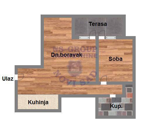 Glavna slika -Dvosoban stan na prodaju, 66m2, 170.450€
