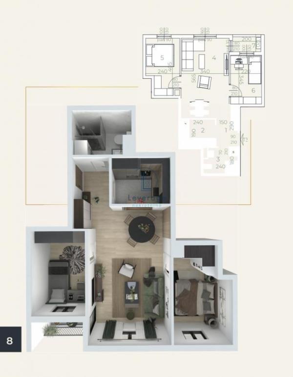 Slika 5 - Trosoban stan na prodaju, 50m2, 89.000€