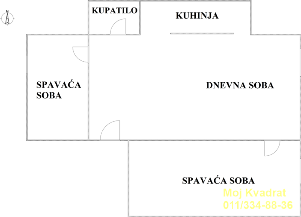 Slika 10 - Dvosoban stan na prodaju, 50m2, 177.000€