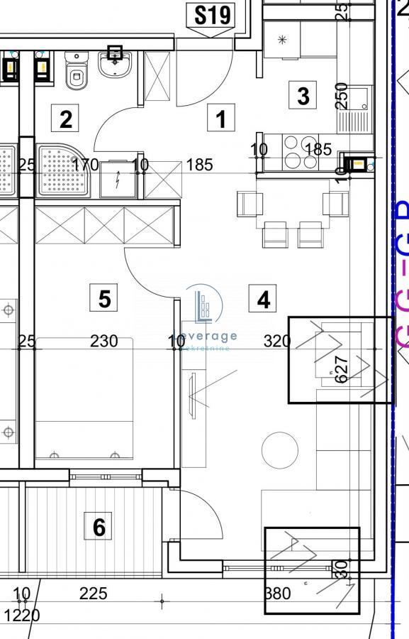 Glavna slika -Jednoiposoban stan na prodaju, 46m2, 138.000€