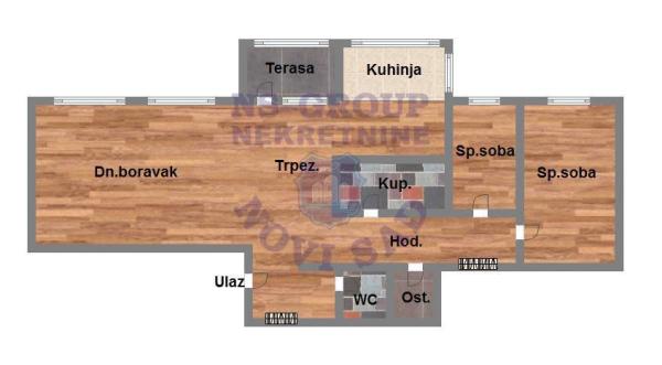 Slika 10 - Dvoiposoban stan na prodaju, 76m2, 226.600€