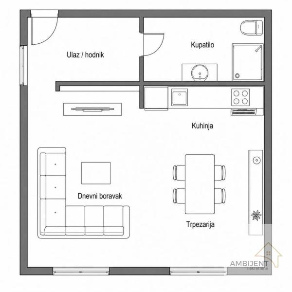 Slika 5 - Jednosoban stan na prodaju, 27m2, 92.870€