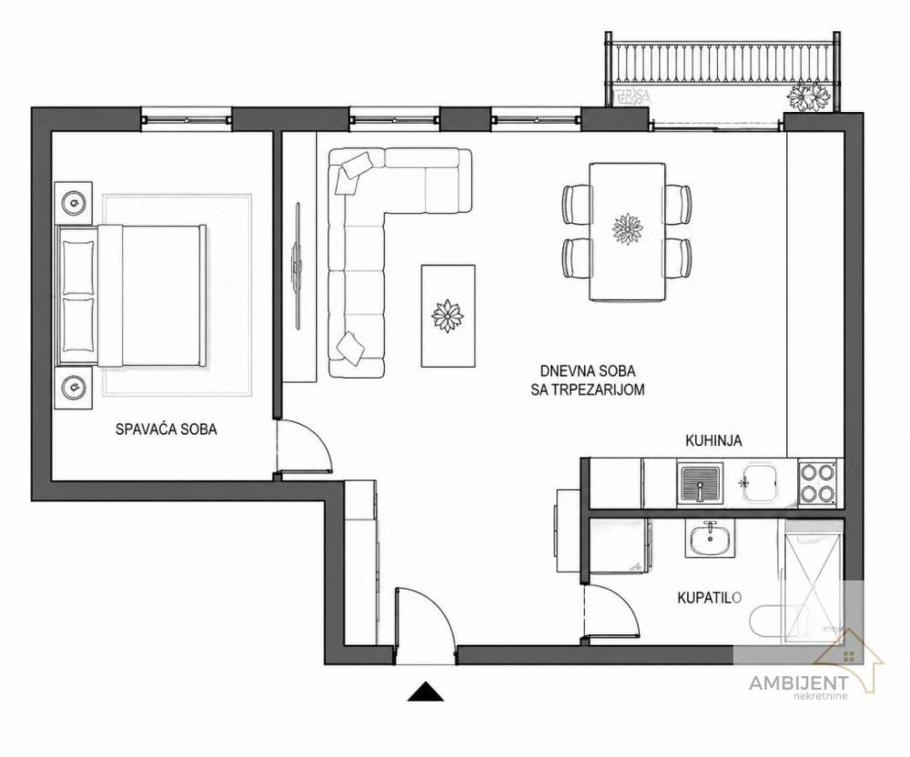 Slika 6 - Dvosoban stan na prodaju, 41m2, 139.019€