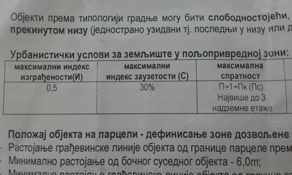 Slika 3 -  Plac na prodaju, Vranic, 1.200€