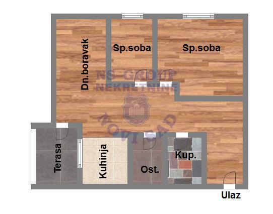Glavna slika -Trosoban stan na prodaju, 69m2, 187.350€