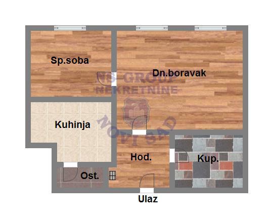 Slika 11 - Dvosoban stan na prodaju, 41m2, 108.210€