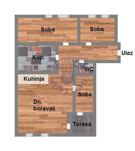 Glavna slika -Troiposoban stan na prodaju,  70 m2, 180.480€