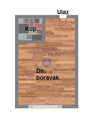 Glavna slika -Jednosoban stan na prodaju,  28m2