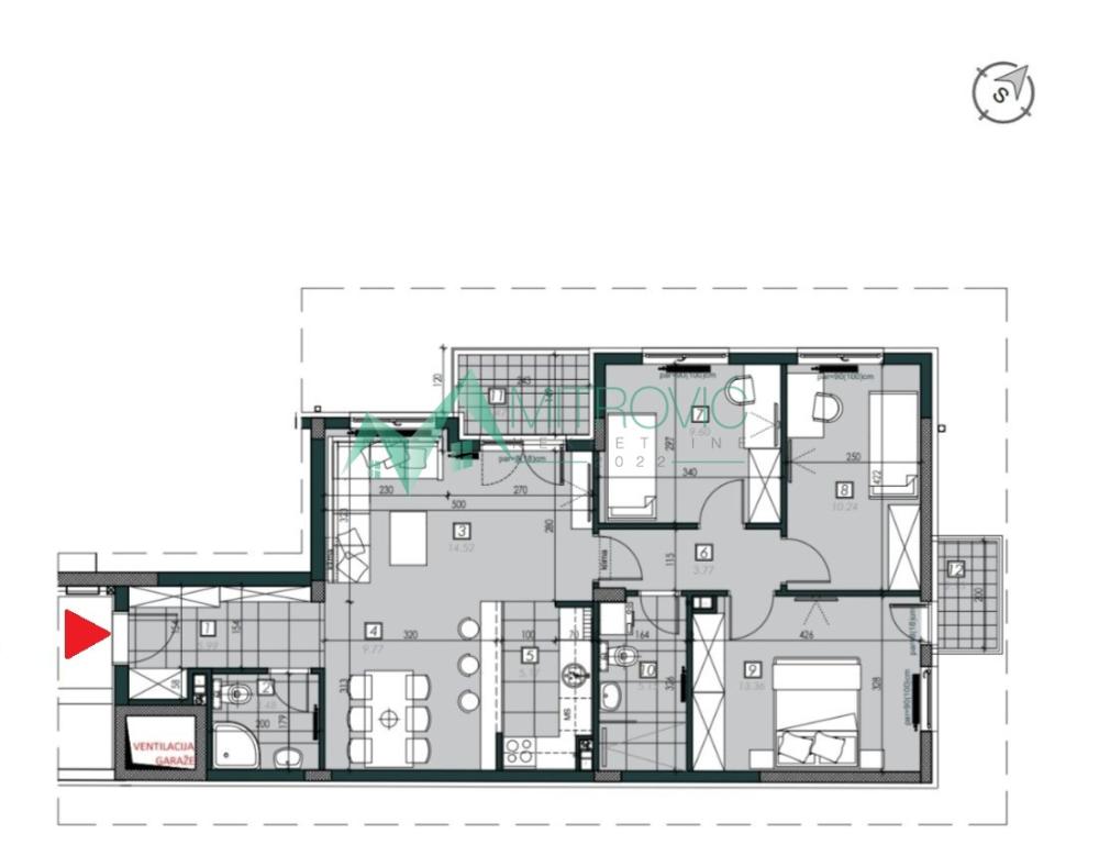 Slika 10 - Četvorosoban stan na prodaju, 87m2, 206.190€