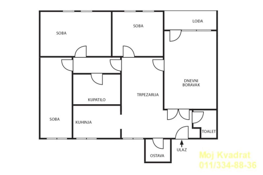 Slika 11 - Četvorosoban stan na prodaju, 98m2, 329.000€