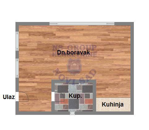 Slika 3 -  Stan na prodaju, 26m2, 58.710€