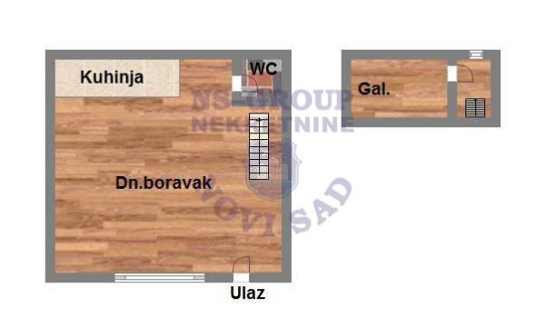 Slika 8 -  Stan na prodaju, 19m2, 48.410€
