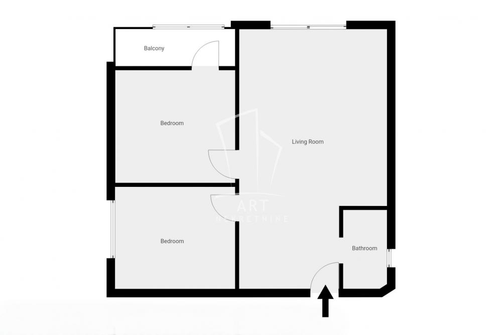 Slika 1 - Ivana Milutinovića, Trosoban stan na prodaju, 59m2, 148.000€