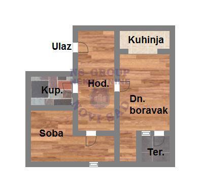Slika 8 - Dvosoban stan na prodaju, 45m2, 123.600€