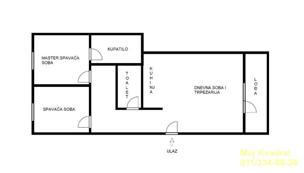 Slika 5 - Trosoban stan na prodaju, 75m2, 410.000€