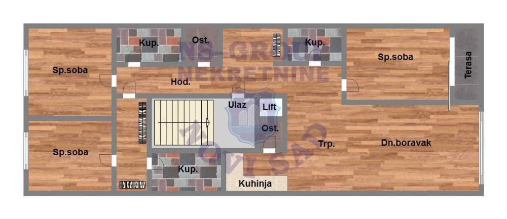 Glavna slika -Četvorosoban stan na prodaju, 117m2, 360.080€