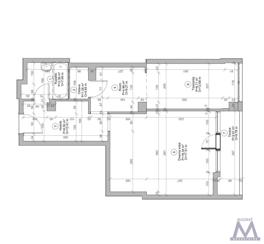 Glavna slika -Dvosoban stan na prodaju, 46m2, 169.950€