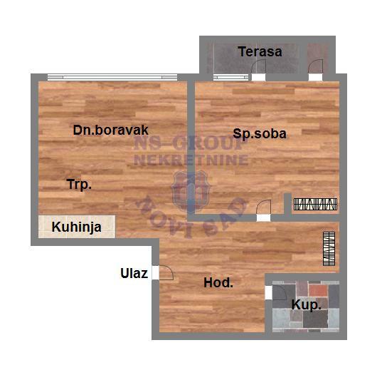 Slika 8 - Dvosoban stan na prodaju, 40m2, 125.000€