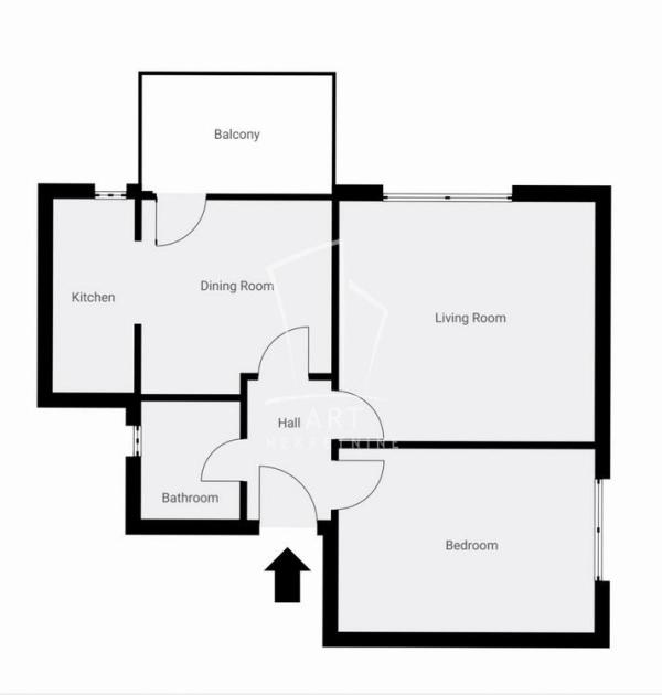 Slika 11 - Uralska, Dvosoban stan na prodaju, 47m2, 150.000€