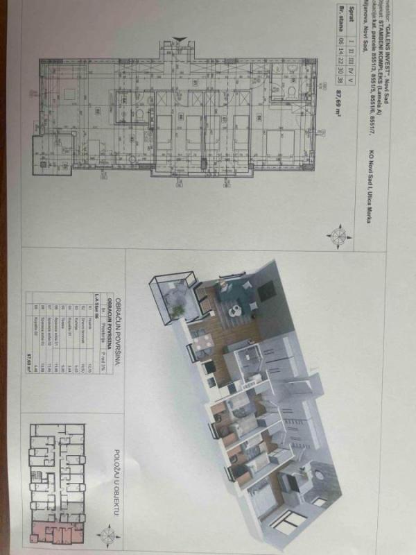 Slika 3 - Četvorosoban stan na prodaju, 87m2, 288.000€